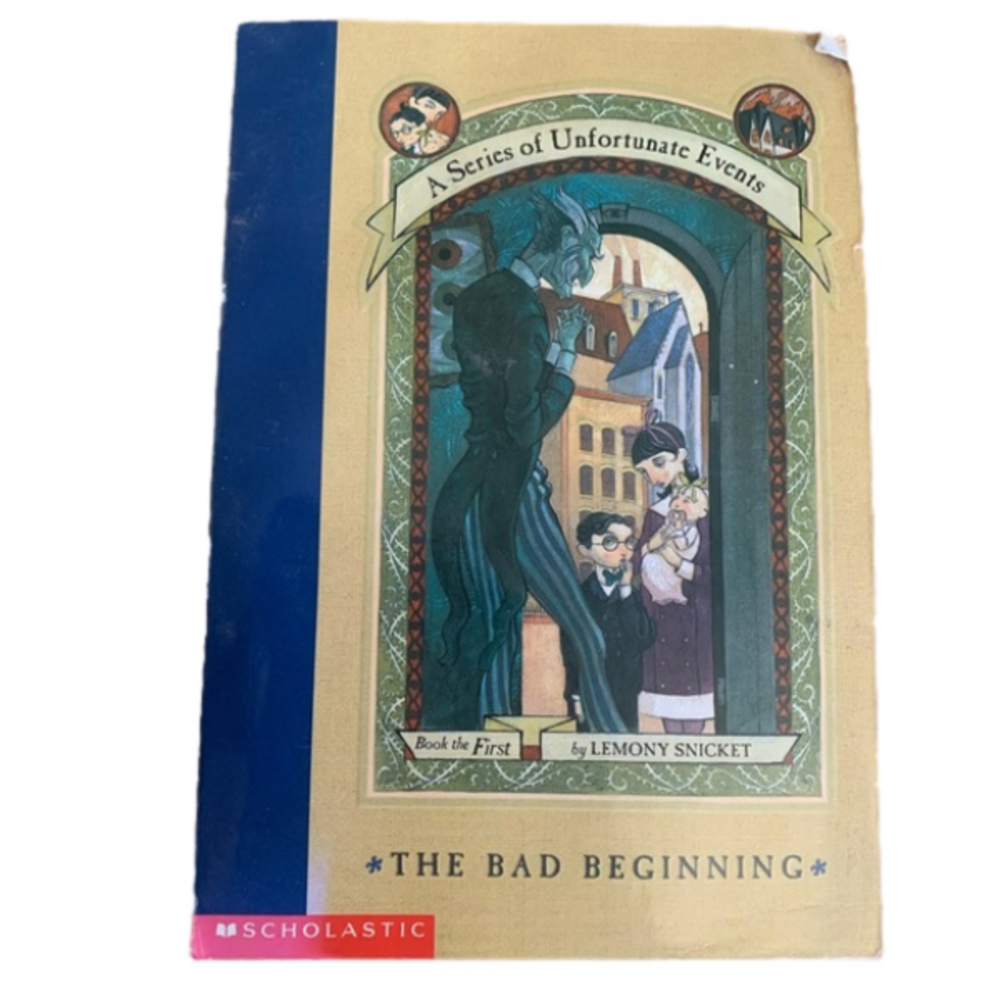 #1 series of unfortunate events| The Bad beginning| classic scholastic novel